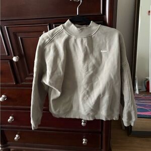 Cozy light green sweatshirt